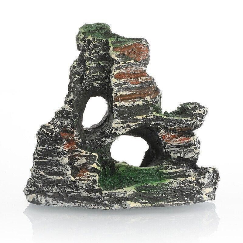 Aquarium Rockery Landscaping Cave Mountain View Decoration Ornament Fish Tank - GS1001