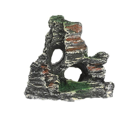 Aquarium Rockery Landscaping Cave Mountain View Decoration Ornament Fish Tank - GS1003