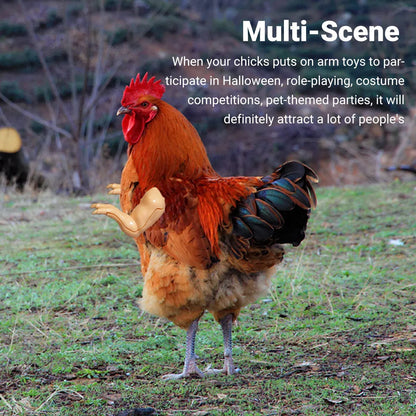 Chicken Arm Decoration Forelimb Dinosaur Spoof Pet Prop Cute Cosplay Photo Tool
