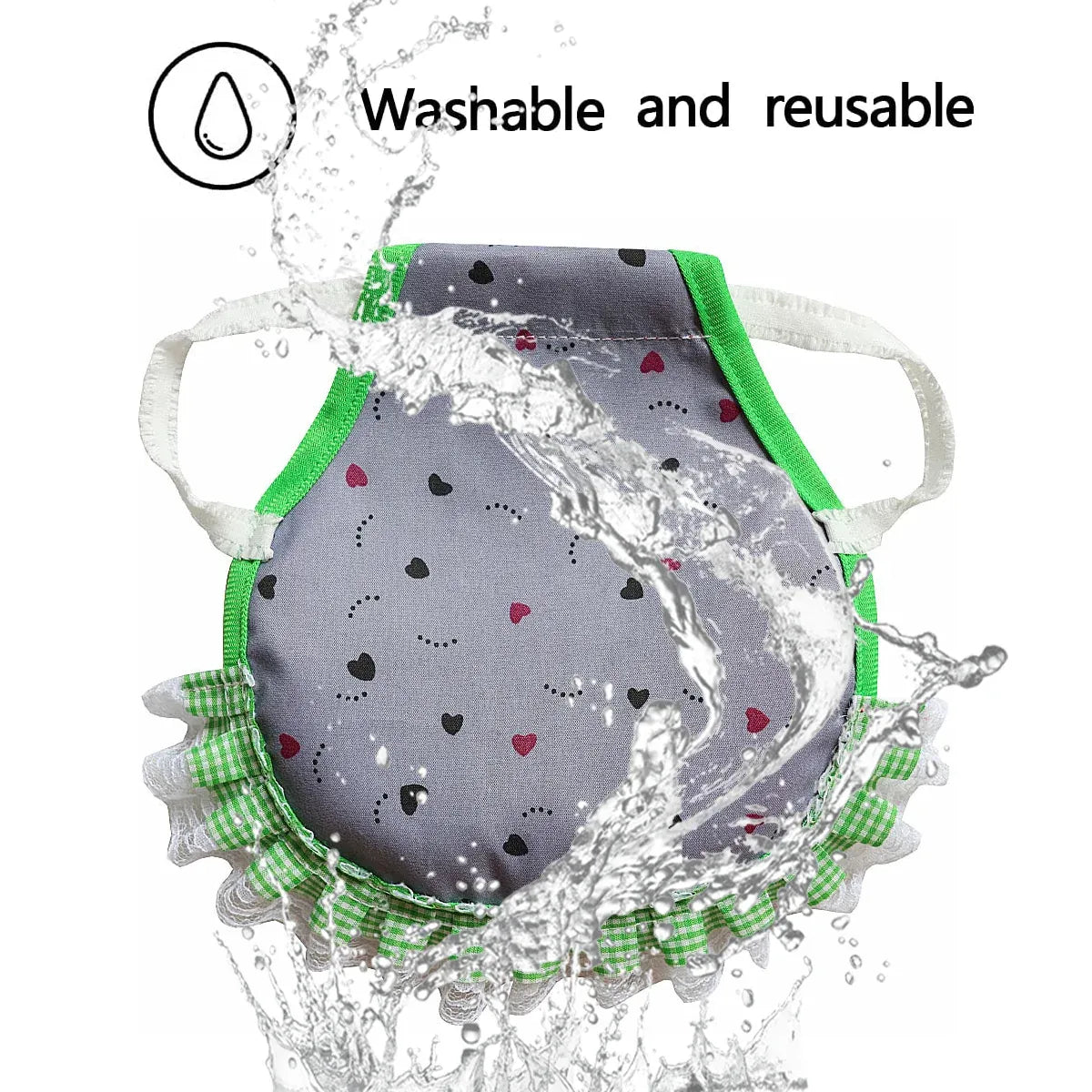 5PCS Pet Feather Protector Hen Apron Poultry Protection Apron for Chickens Birds