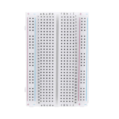 10PCS Solderless Breadboard 400 Hole Test Board Jumper Wire Kit Plastic Box