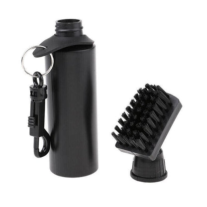 1PC Golf Club Cleaning Brush Reel Groove Cleaner With Extrusion Water Bottle