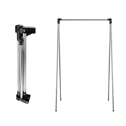 Folding Clothes Drying Rack Retractable Portable Wall Mounted Laundry Hanger