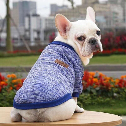 L Size Cute Pet Dog Warm Jumper Sweater Clothes Cat Knitted Coat Winter - Pink