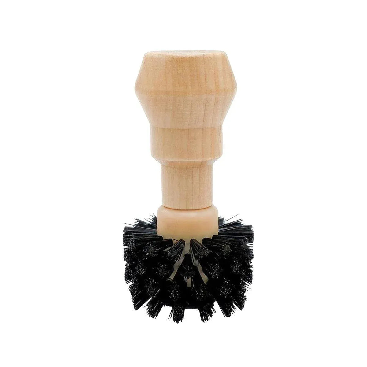 Coffee Basket Brush Coffee Cleaning Brush with Wood Handle for Portafilter Basket - Large