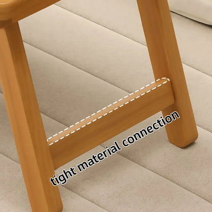 Bamboo Folding Side Table Portable Space Saving Easy Storage Stable Structure