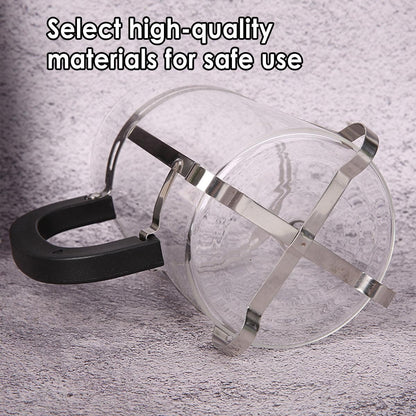 350ml 600ml Stainless Steel Glass French Press Coffee Tea Maker for Home Office - 350ML