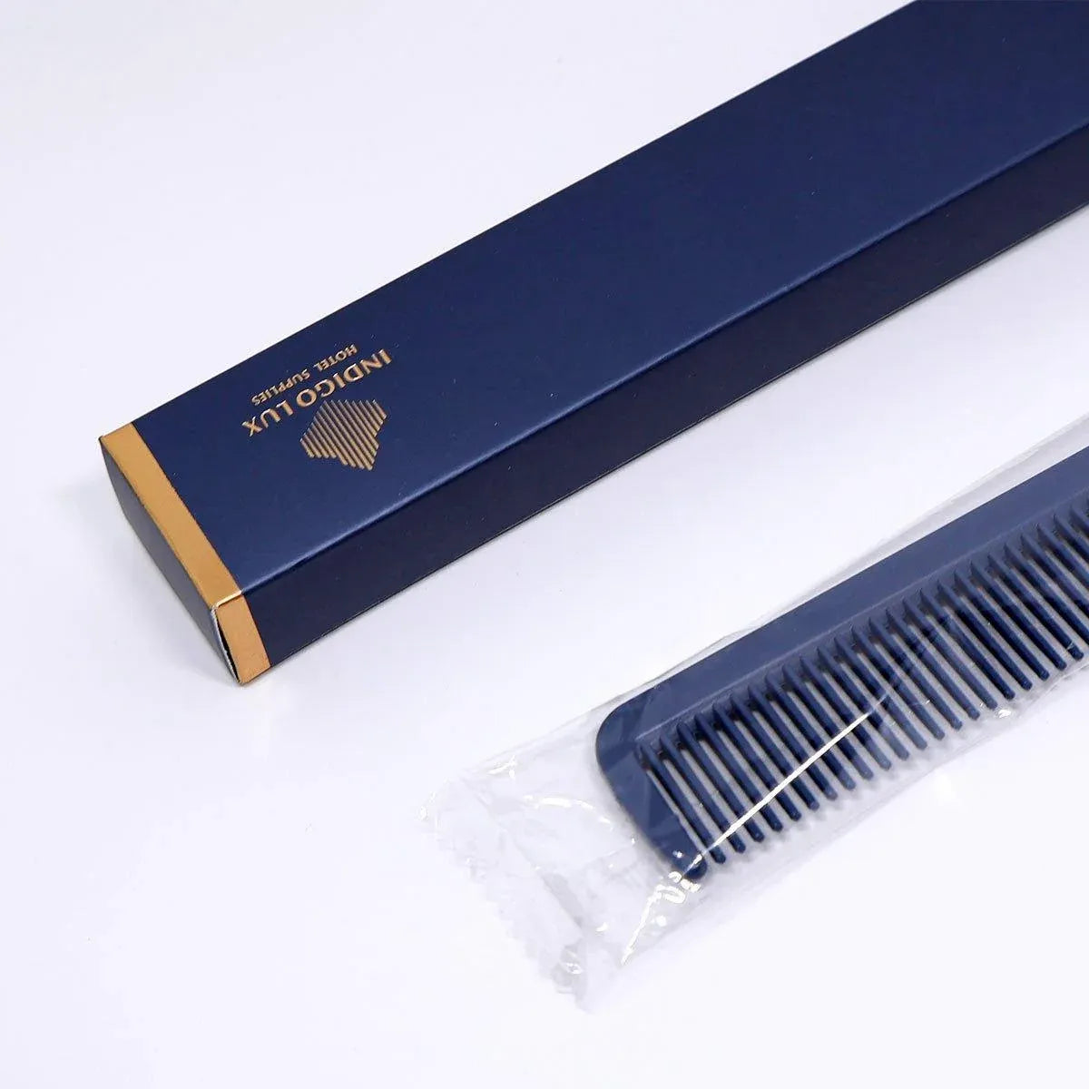 50PCS Individually Wrapped Combs for Hotel Guesthouse and Restaurant Bathroom - Black