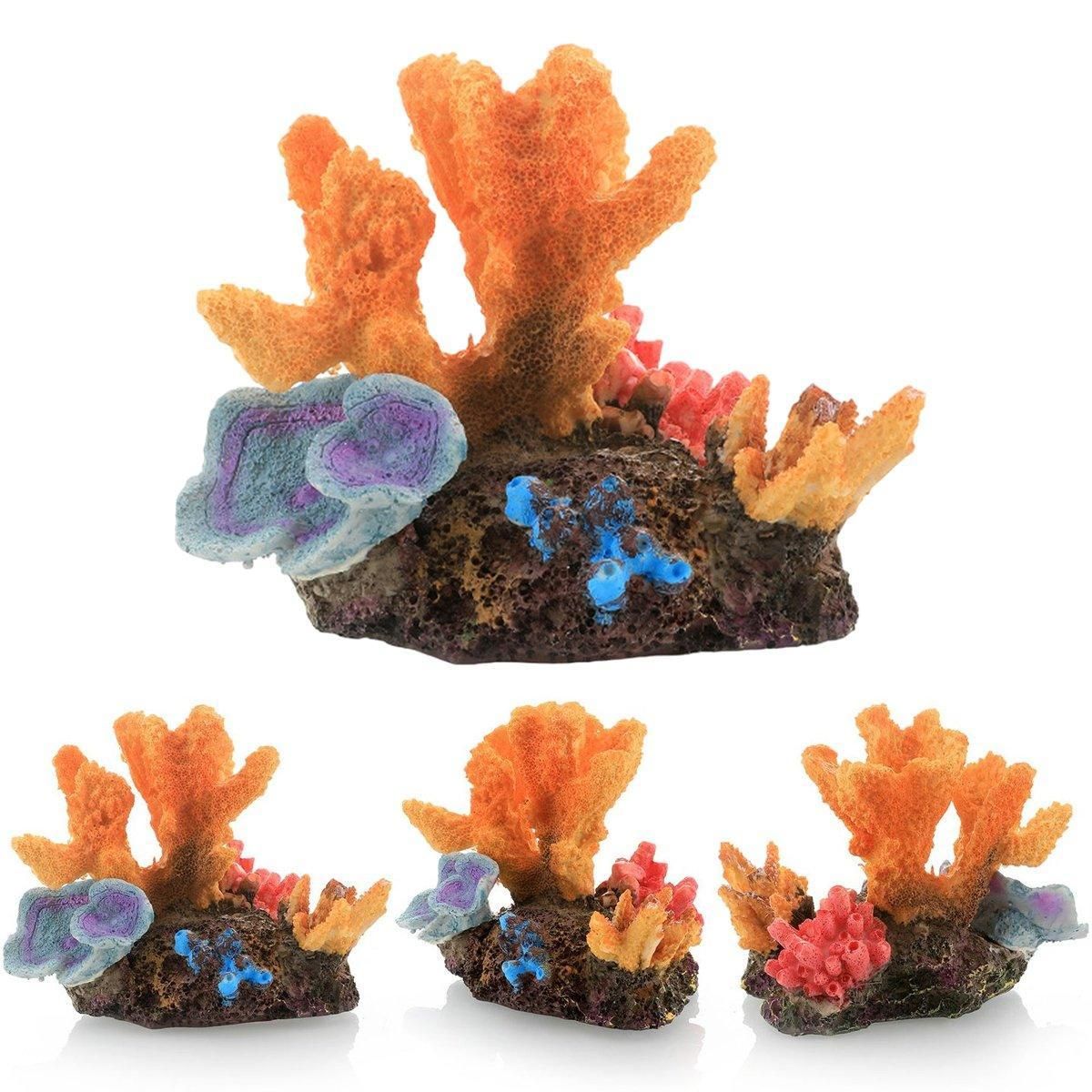 Aquarium Resin Coral Decorations for Fish Tank Marine Simulation Micro Landscape - GH1666