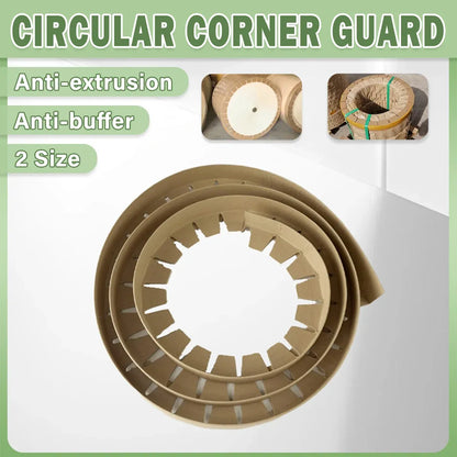 Coil Edge Guard Paper Corner Protector for Steel Iron Aluminium Roll Packing Use - 30x30mm