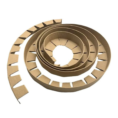 Coil Edge Guard Paper Corner Protector for Steel Iron Aluminium Roll Packing Use - 30x30mm
