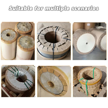 Coil Edge Guard Paper Corner Protector for Steel Iron Aluminium Roll Packing Use - 30x30mm