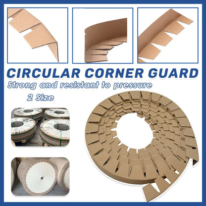 Coil Edge Guard Paper Corner Protector for Steel Iron Aluminium Roll Packing Use - 30x30mm