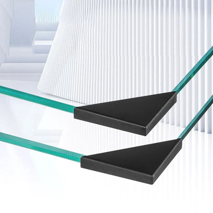 200pcs Glass Corner Protector Plastic Tile Sleeve for Acrylic Anti Collision Use - 35x35x5mm