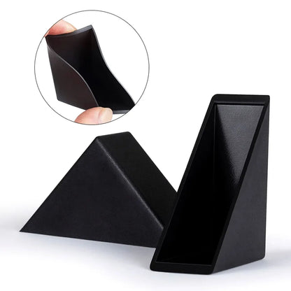 200pcs Glass Corner Protector Plastic Tile Sleeve for Acrylic Anti Collision Use - 35x35x5mm