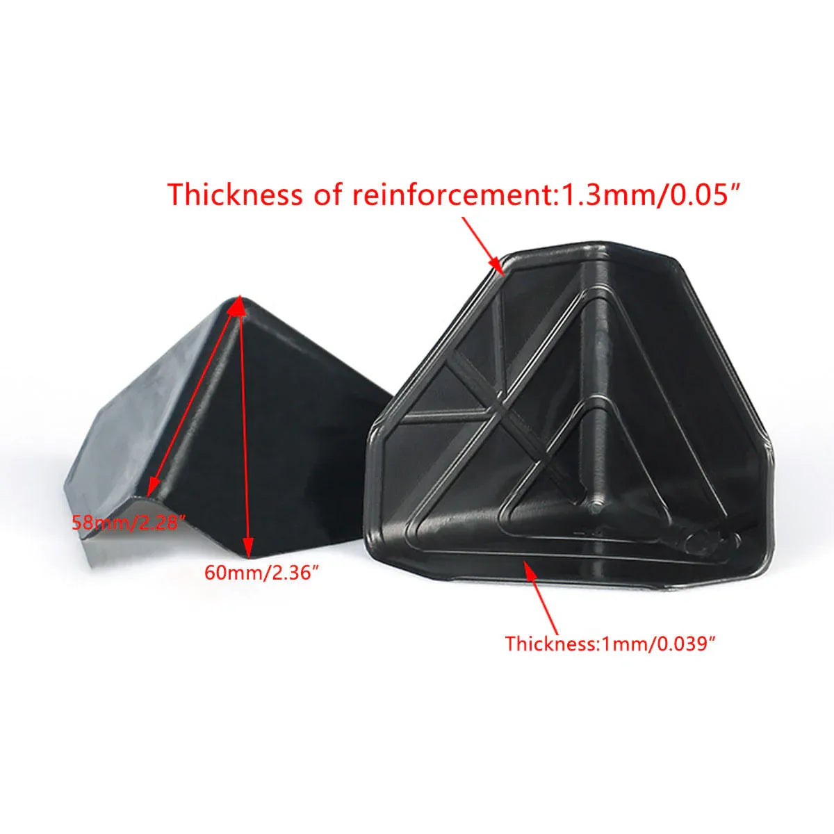 200pcs Plastic Corner Protectors Carton Anti Collision Box Edge Protection Guard
