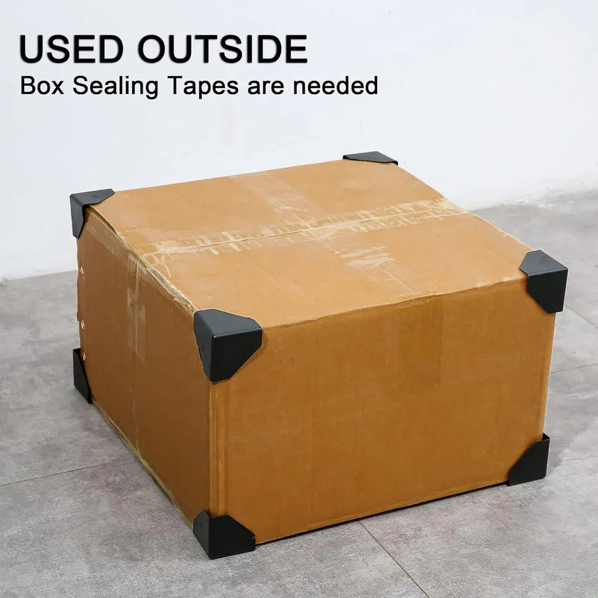 200pcs Plastic Corner Protectors Carton Anti Collision Box Edge Protection Guard