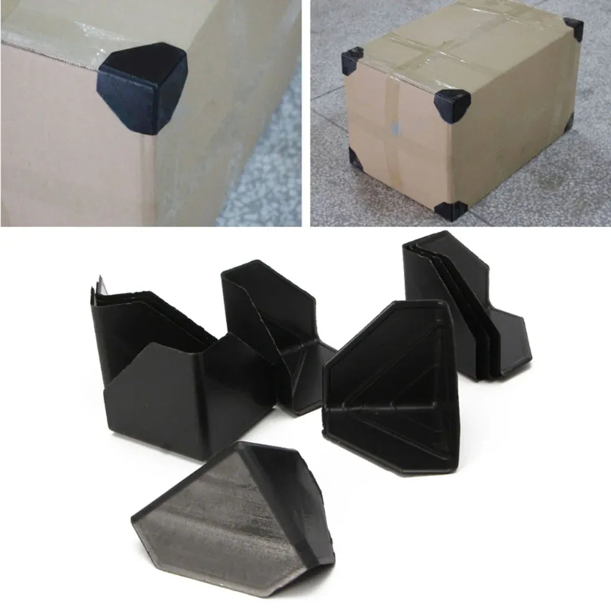 200pcs Plastic Corner Protectors Carton Anti Collision Box Edge Protection Guard