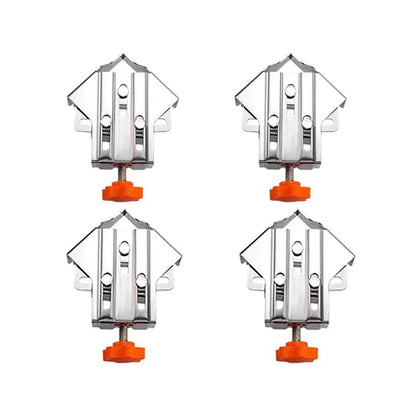 Angle Clamp Set 4pcs 90-Degree Adjustable L Shape Corner Woodworking Position - Closed style