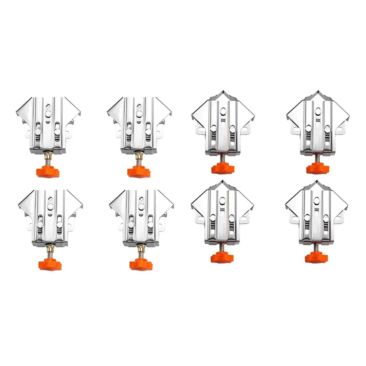 Angle Clamp Set 4pcs 90-Degree Adjustable L Shape Corner Woodworking Position - Closed style