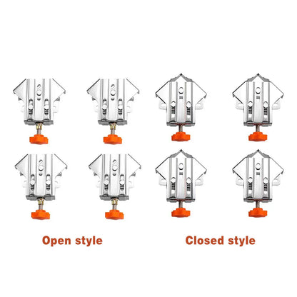 Angle Clamp Set 4pcs 90-Degree Adjustable L Shape Corner Woodworking Position - Closed style