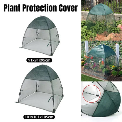 Plant and Vegetable Protective Cover Insect Proof Mesh Garden Netting Cover - 101x101x105cm