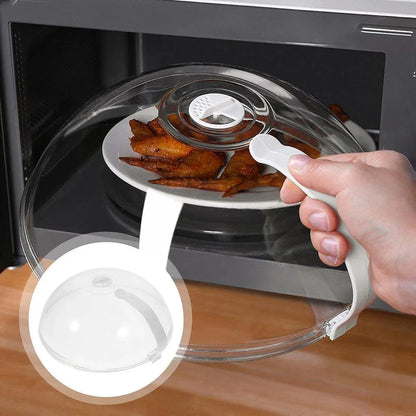 Microwave Safe Food Grade Plastic Splash Proof and Dustproof Heating Cover