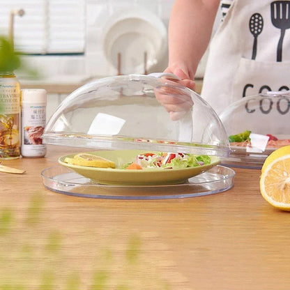 Microwave Safe Food Grade Plastic Splash Proof and Dustproof Heating Cover