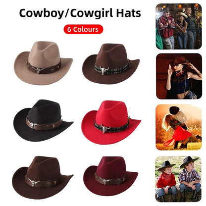 STweed Hat Ethnic Style Jazz Cap Bowler Hat Sun Hat for Men Women Summer Fashion - Brown