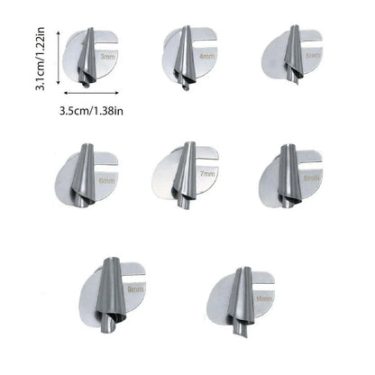 Household Sewing Machine Attachment Spiral Flanger Towel Fabric Puller Tool