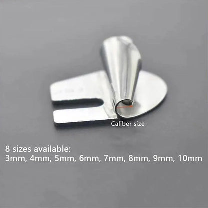 Household Sewing Machine Attachment Spiral Flanger Towel Fabric Puller Tool