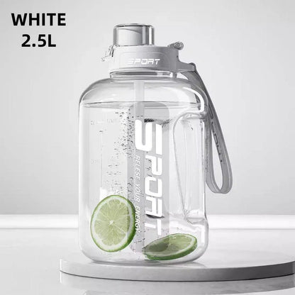 Large Capacity Water Cup Fitness Sports Water Bottle for Gym Outdoor Activities - Green