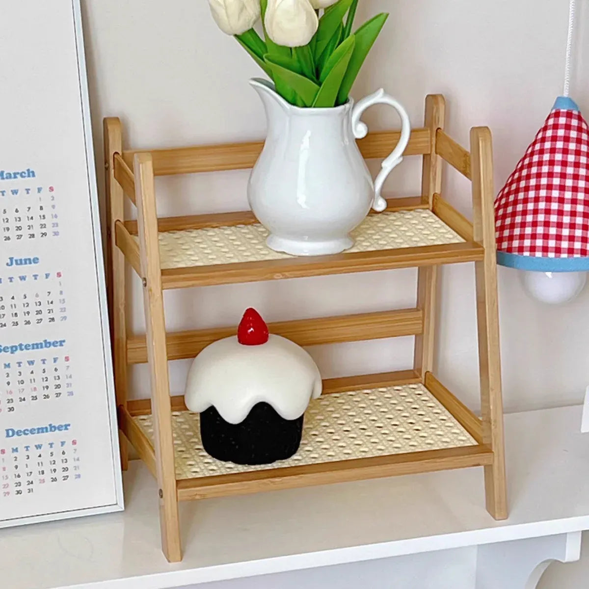 Cup Flower Pot Storage Rack Multi-Layer for Home Kitchen Living Room Organizer