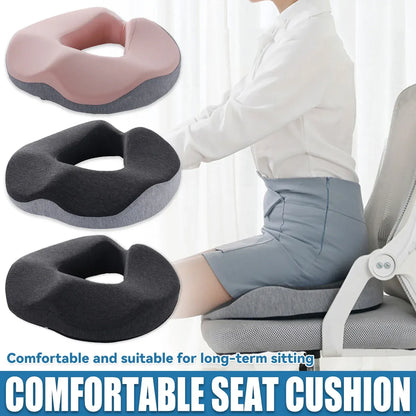Memory Foam Seat Cushion Breathable Comfort Pad for Office Chair