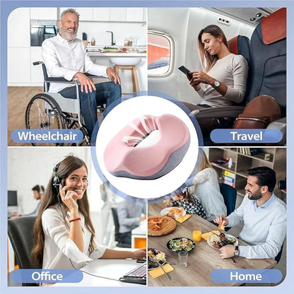 Memory Foam Seat Cushion Breathable Comfort Pad for Office Chair