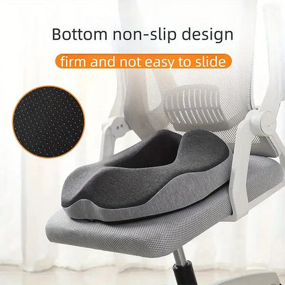 Memory Foam Seat Cushion Breathable Comfort Pad for Office Chair