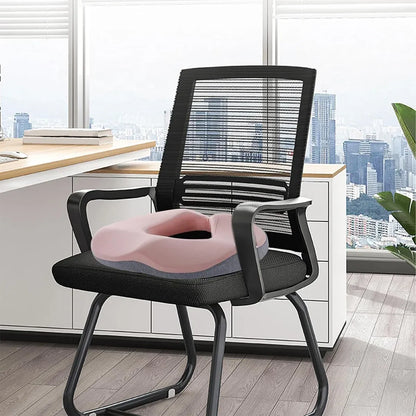 Memory Foam Seat Cushion Breathable Comfort Pad for Office Chair