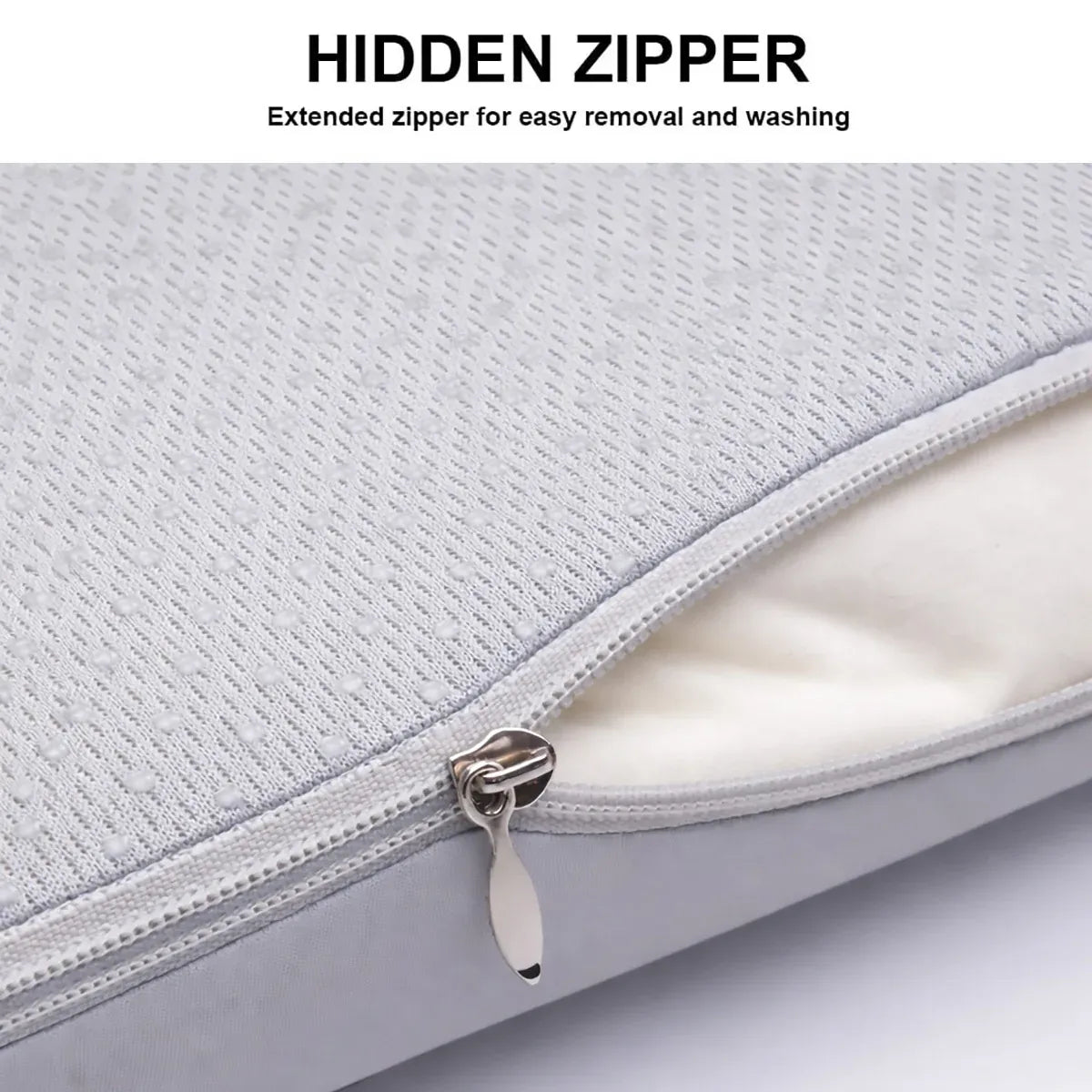 Seat Cushion Memory Foam Office Chair Pad Bottom Support for Stool Dining Chair - Grey