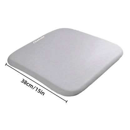 Comfort Cushion Pad Universal Vehicle Chair Mat Breathable Seat Protector - Grey