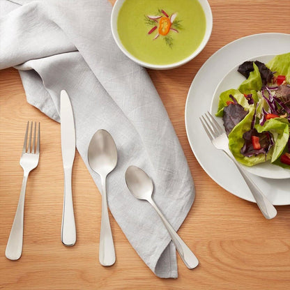 20/40pcs Stainless Steel Cutlery Set Knife Fork Spoon Western Hotel Tableware - Golden-20pcs