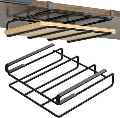 Double Stainless Steel Kitchen Organizer Shelf Rack Cabinet Storage Space Saver
