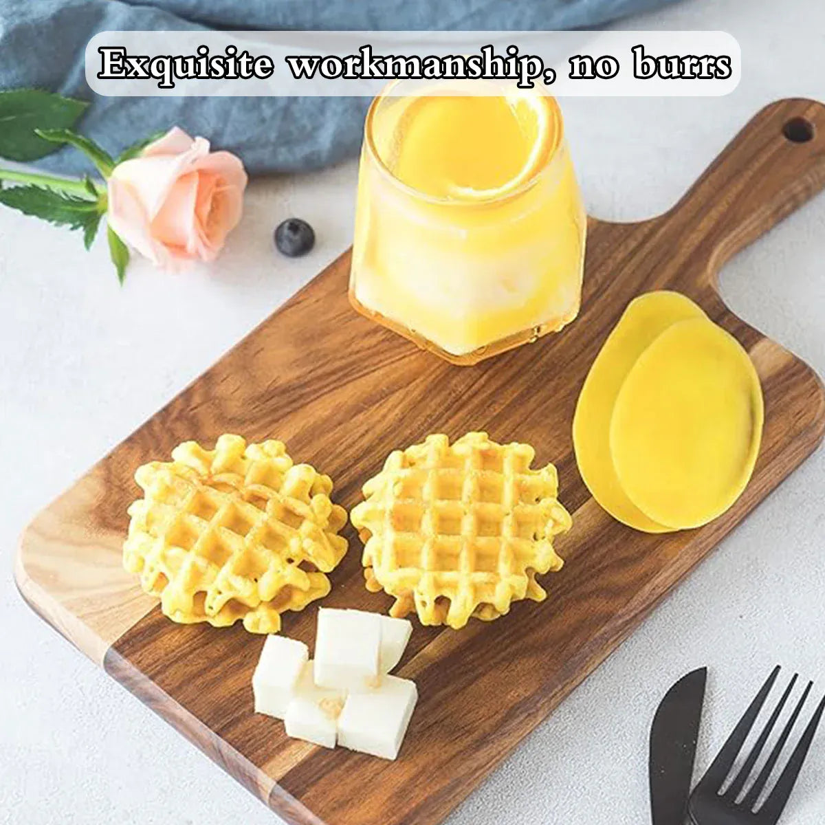 Wooden Cutting Board Solid Wood Chopping Board Pizza Steak Kitchen Serving Tray