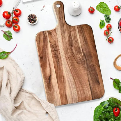 Wooden Cutting Board Solid Wood Chopping Board Pizza Steak Kitchen Serving Tray