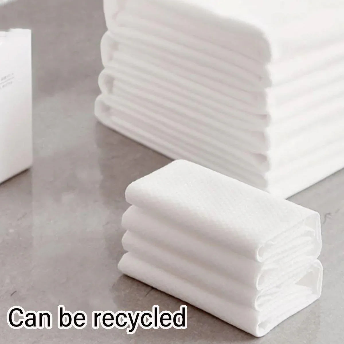 10pcs Disposable Bath Towels Travel Towels Soft Absorbent for Spa Hotel Bathroom