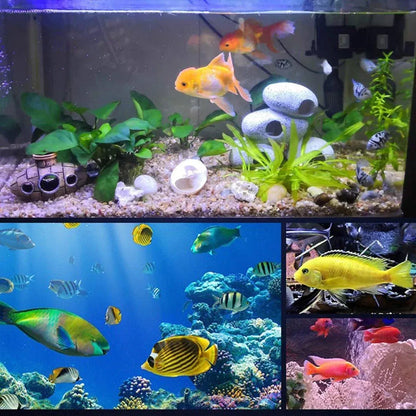 Clay Pot Aquarium Decoration Shrimp House Cichlid Breeding Tank Fish Nest - Nine Holes