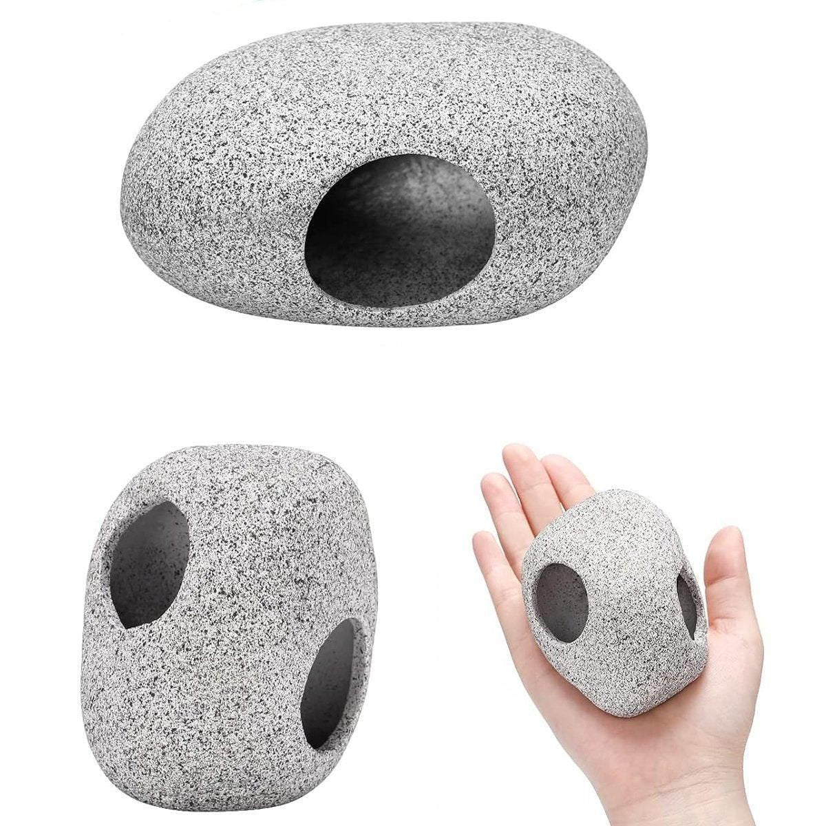 Clay Pot Aquarium Decoration Shrimp House Cichlid Breeding Tank Fish Nest - Nine Holes