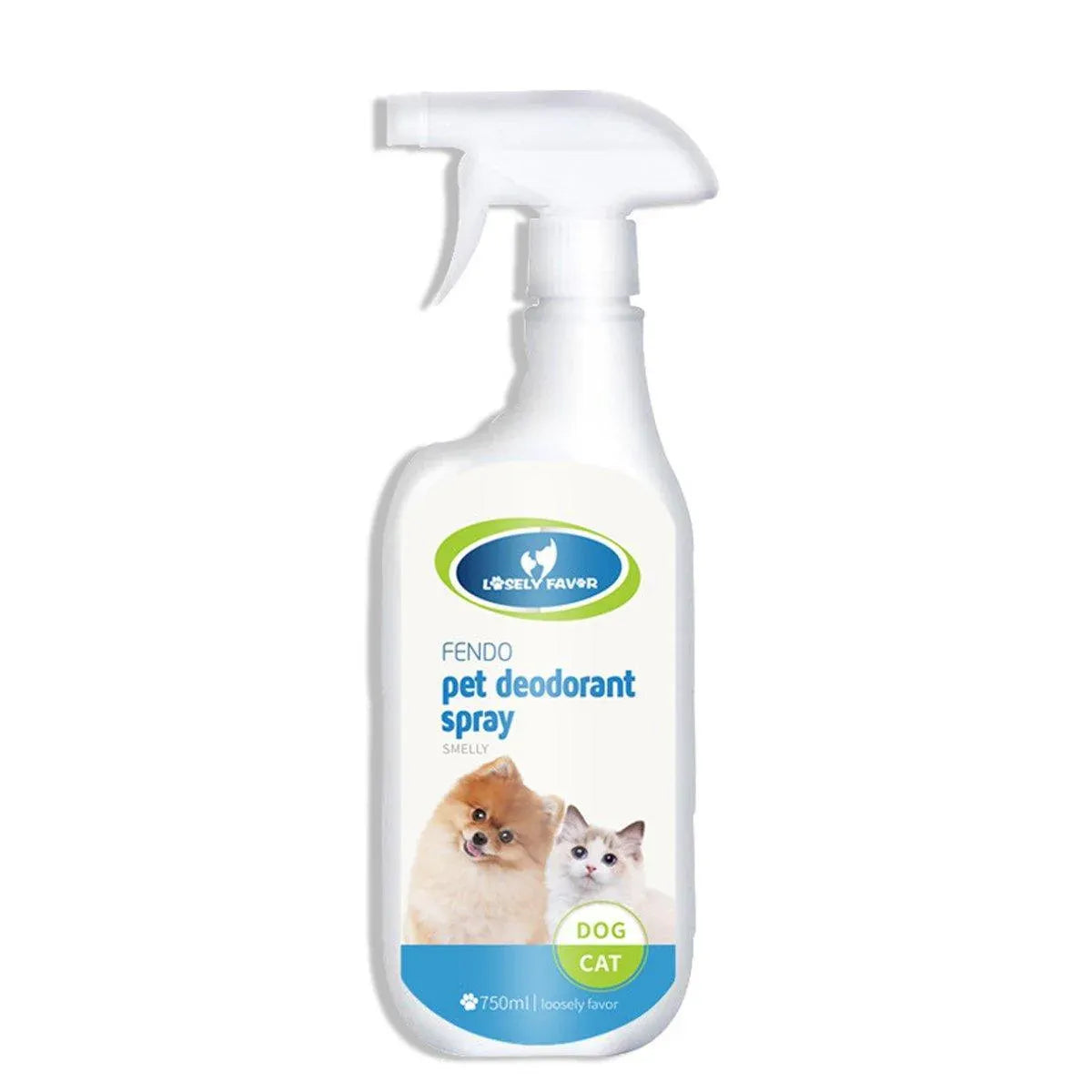 750ml Pet Odor Eliminator Spray for Dogs and Cats Indoor Cat Litter Freshener