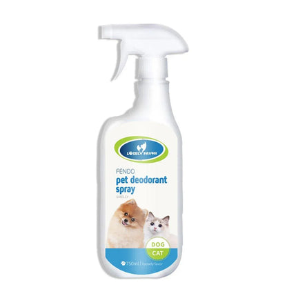 750ml Pet Odor Eliminator Spray for Dogs and Cats Indoor Cat Litter Freshener