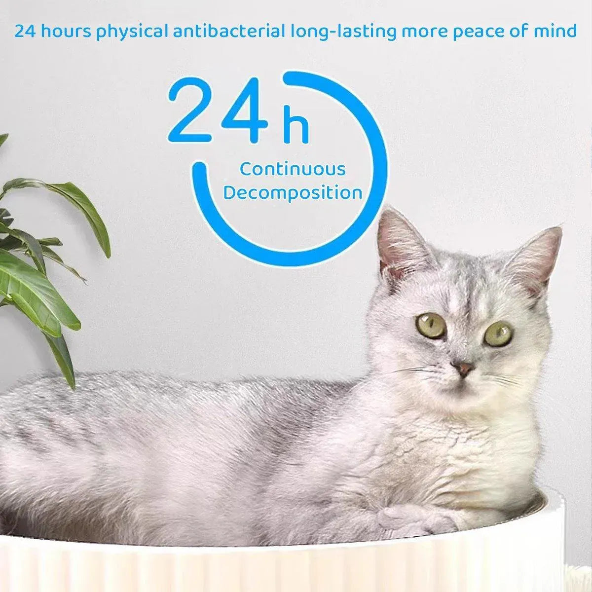 750ml Pet Odor Eliminator Spray for Dogs and Cats Indoor Cat Litter Freshener