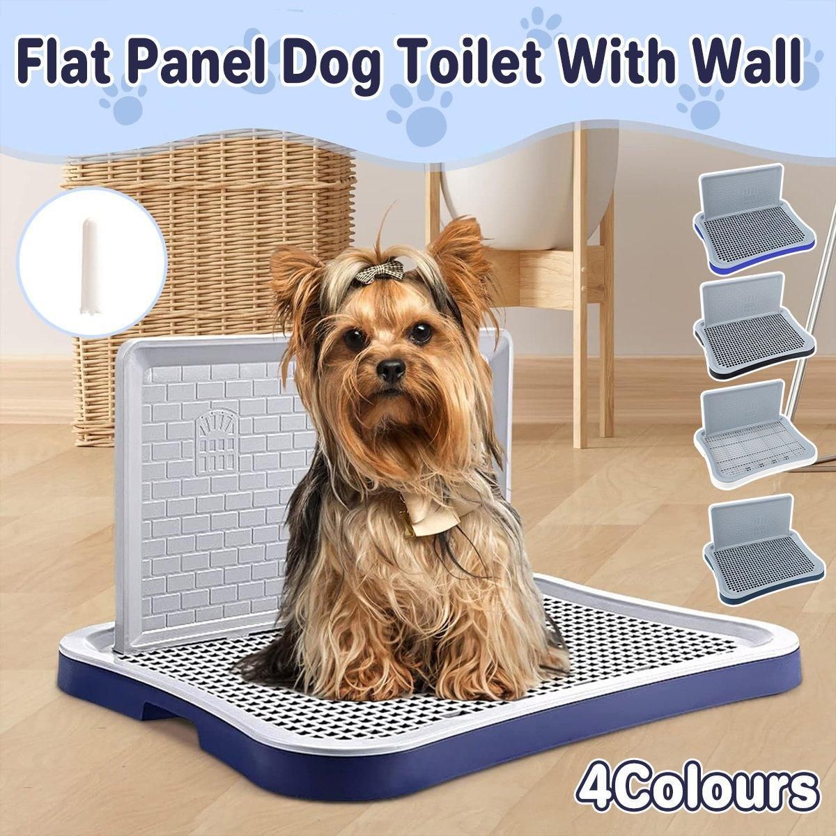 Pet Potty Training Pad Small And Medium-sized Dog Toilet Urinal Pee Tray - Black